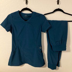 Cherokee Scrub Set - Deep Teal
